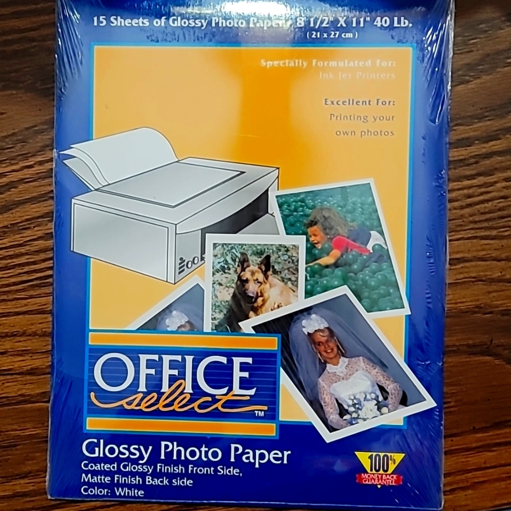 Office Select Glossy Photo Paper